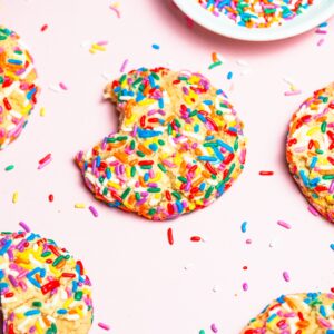 Sprinkle cookie
